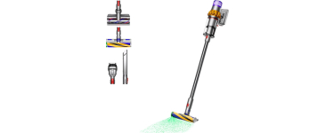 Dyson: Aspirateur sans fil V15 Detect Absolute - 240 AW, 60 min à 499€ (au lieu de 599€)