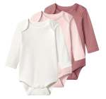 LIDL: Lot de 3 bodies bébé 100% coton biologique Lupilu à 3,59€ (au lieu de 5,99€)