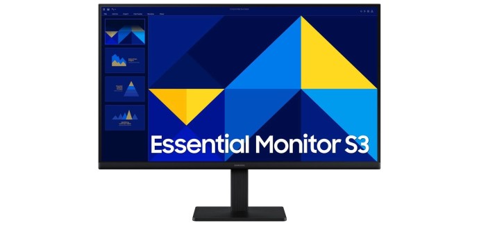 Amazon: Ecran PC 24" Samsung S30GD - IPS FHD 100Hz à 69€ (au lieu de 84€)