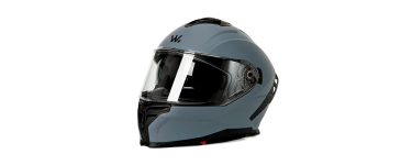 Norauto: Casque moto intégral WAYSCRAL Road Vision - visière solaire, gris, taille S à 19,99€