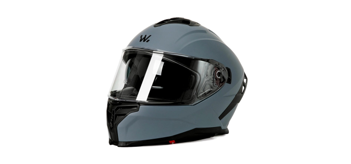 Norauto: Casque moto intégral WAYSCRAL Road Vision - visière solaire, gris, taille S à 19,99€