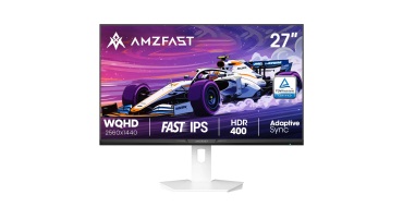 Amazon: Ecran PC 27" Amzfast AMZG27F6Q - 200Hz, QHD, Fast IPS, 1ms à 136,99€ (au lieu de 145€)