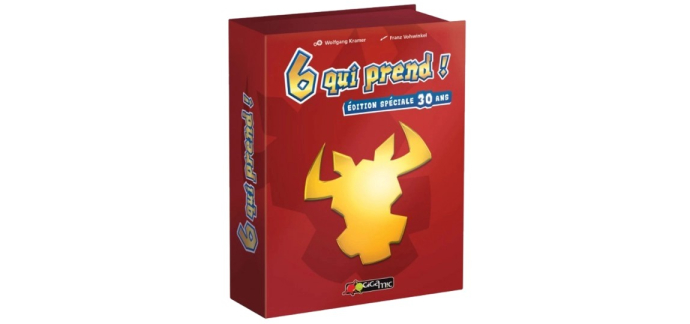 BCD Jeux: Jeu de Société - Six qui Prend (Edition 30 ans) à 13,23€ (au lieu de 18,90€)