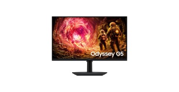Amazon: Écran PC 27" Samsung Odyssey G5 G50F - QHD, 180Hz à 149€ (au lieu de 172,60€)
