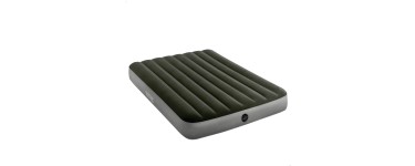 Amazon: Matelas gonflable Intex Downy 2 personnes - Gonfleur à pied intégré à 16,99€ (au lieu de 23,60€)