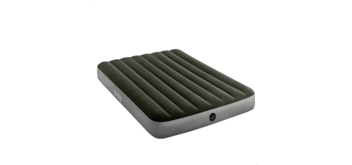 Amazon: Matelas gonflable Intex Downy 2 personnes - Gonfleur à pied intégré à 16,99€ (au lieu de 23,60€)