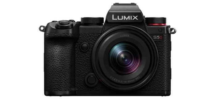 Fnac: Appareil photo hybride Lumix S5D + 18-40mm - Plein format 24,2 MP, vidéo C4K 60p à 799€
