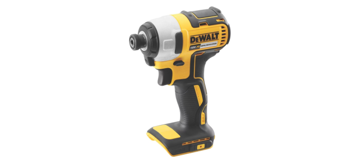 Screwfix: Visseuse à choc sans fil brushless DeWalt DCF787N-SFXJ 18V à 69,99€ (au lieu de 99,99€)