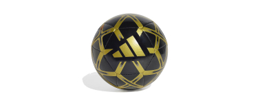 Intersport: Ballon de football Adidas Starlancer Club Noir T3 ou T5 à 8,99€ (au lieu de 17,99€)