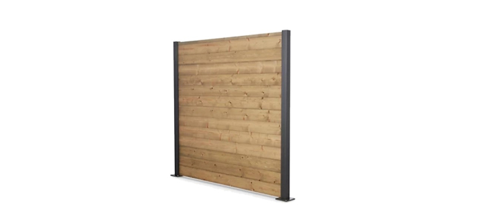 Castorama: Lame de clôture bois Klikstrom Neva - 180 x 14,5 cm, ép. 21 mm à 3,99€ (au lieu de 5,29€)