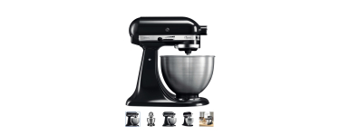 Carrefour: Robot pâtissier Kitchenaid Classic 5K45SSEOB - 4,3 L, 275 W à 299,99€ (au lieu de 399€)