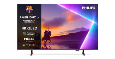 Fnac: TV 65" Philips Ambilight 65PUS8550/12 2026 - QLED, 164 cm à 549,99€ (au lieu de 799,99€)