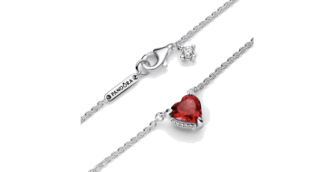 Pandora: Collier Halo Cœur Scintillant à 25,5€ (au lieu de 85€)