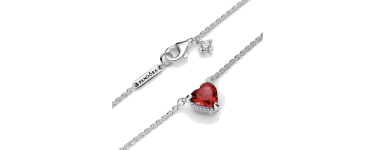 Pandora: Collier Halo Cœur Scintillant à 25,5€ (au lieu de 85€)