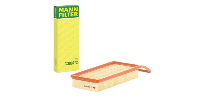 Amazon: Filtre à air Mann-Filter C 3087/2 à 4,9€ (au lieu de 10,9€)