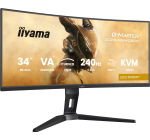 Amazon: Écran PC 34" iiyama G-Master GCB3486WQSCP-B1 Gold Phoenix - UWQHD, 240 Hz, incurvé 1500R à 299,99€