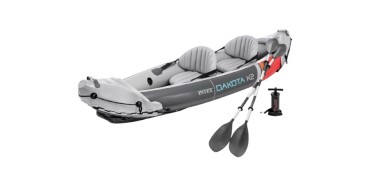 Intex: Kayak Gonflable Dakota K2 - 2 places, avec gonfleur et pagaies à 84,5€ (au lieu de 159€)