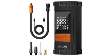 Amazon: Compresseur à Air Portatif Sytung - 150PSI, affichage numérique à 14,99€ (au lieu de 29,99€)