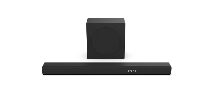 Amazon: Barre de son 3.1 Hisense HS3100 - 480W, Caisson 6.5", Dolby Digital Plus, DTS VirtualX à 99€