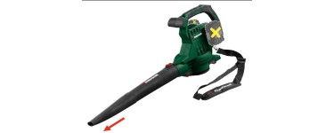 LIDL: Aspirateur souffleur/broyeur sans fil Parkside 320 km/h 40 V à 59,99€ (au lieu de 74,99€)