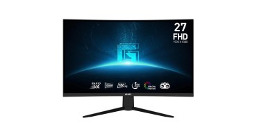 Amazon: Écran PC incurvé 27" MSI G27C3F - FHD, 180 Hz, 1 ms à 109,99€ (au lieu de 176,29€)