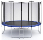 Cdiscount: Trampoline Kangui XXL - Bleu, Ø 426-430 cm, avec filet de sécurité et échelle à 169,99€