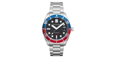 Amazon: Montre plongée Spinnaker Mid Croft automatique Pepsi 40 mm à 207,95€