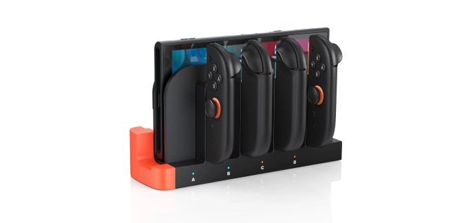 Amazon: Chargeur sans fil Klipdasse - Charge Rapide, Nintendo Switch Joy-Con à 4,99€ (au lieu de 12,81€)