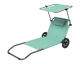 LIDL: CRIVIT Chaise de plage à roulettes - 5 positions, pare-soleil à 24,99€ (au lieu de 41,99€)