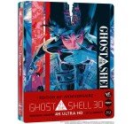 Amazon: Steelbook Ghost in the Shell - Combo 4K UHD/Blu-ray à 39,34€ (au lieu de 49,99€)