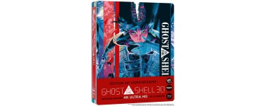 Amazon: Steelbook Ghost in the Shell - Combo 4K UHD/Blu-ray à 39,34€ (au lieu de 49,99€)