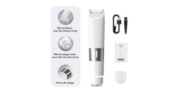 JoyBuy: Rasoir électrique Enchen A3 2-en-1 double tête à 7,89€ (au lieu de 19,9€)
