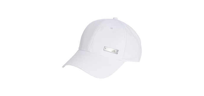 Amazon: Casquette de baseball adidas légère unisexe blanc M-L à 10,80€ (au lieu de 15,49€)