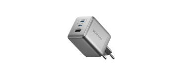Amazon: Chargeur USB-C EcoFlow Rapid Pro 100W GaN - 3 ports, fiches rétractables à 25,34€