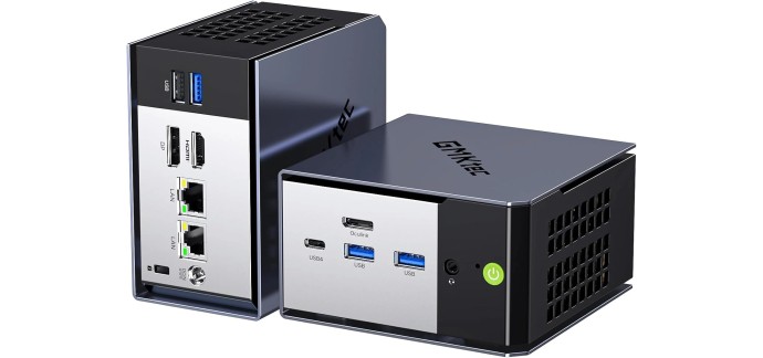 Amazon: Mini PC GMKtec K16 - Ryzen 7 7735HS, 32 Go LPDDR5-6400, SSD 512 Go, OCULINK, USB4, 2x2,5 GbE, Wifi6E