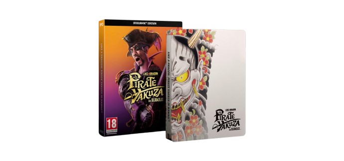 Amazon: Like a Dragon Pirate Yakuza Steelbook (PC Dématérialisé) à 23,08€ (au lieu de 29,99€)