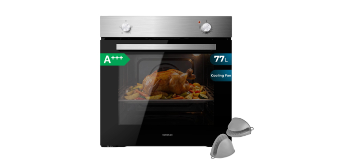 Amazon: Four intégrable Cecotec Bolero Hexa C126000 - 77L, 2800W à 169€ (au lieu de 275€)