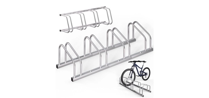 Amazon: Râtelier 4 vélos Monzana - pneu 65 mm max à 34,99€ (au lieu de 44,99€)