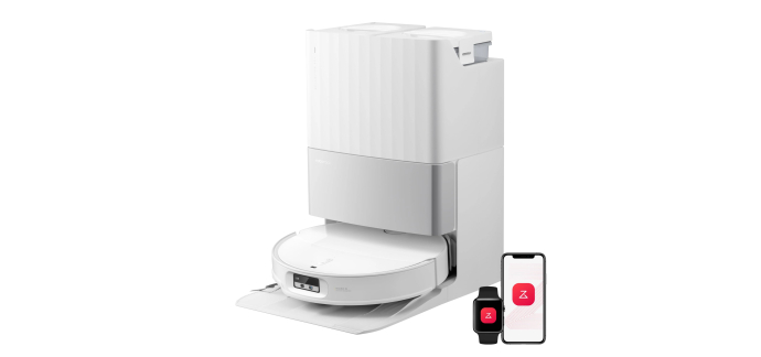 Amazon: Robot aspirateur laveur roborock Qrevo EdgeT - 18500 Pa, station multifonction 3.0, RetractSense, Re