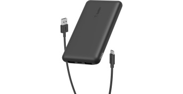 Amazon: Batterie Externe Belkin 10000mAh 15W Noir à 10,22€ (au lieu de 14,99€)