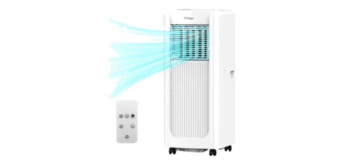 JoyBuy: ELECCI Climatiseur mobile 4-en-1 1,8 kW, classe A, R290 à 229,9€ (au lieu de 299,9€)