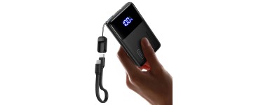Amazon: Batterie Externe Mini INIU - 10000mAh, 45W, Charge Rapide à 12,74€ (au lieu de 22,99€)