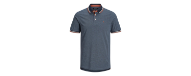 Amazon: Polo Uni Jack & Jones col chemise - Taille XL à 14,62€ (au lieu de 25,55€)