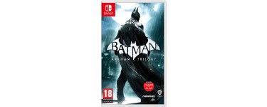 Fnac: Batman Arkham Trilogy (Switch) à 17,49€ (au lieu de 59,99€)