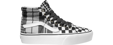 Kickz: Vans Sk8-Hi Plaid Checkerboard à 37,95€ (au lieu de 92,95€)