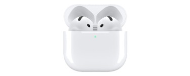 JoyBuy: Apple AirPods 4 - Écouteurs sans fil Bluetooth, résistants à l'eau, puce H2 à 114€ (au lieu de 149€)