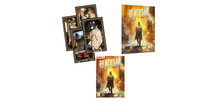 Amazon: Blacksad Under The Skin Édition Limitée (PC/MAC) à 9,87€ (au lieu de 19,99€)