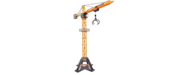 Cdiscount: Grue filoguidée 120cm DICKIE TOYS - Tourne à 350°, accessoires inclus à 34,99€ (au lieu de 39,99€)