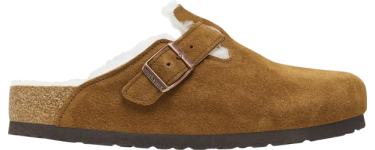 Kickz: Birkenstock Boston Shearling Suede Leather à 71,95€ (au lieu de 179,95€)