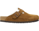 Kickz: Birkenstock Boston Shearling Suede Leather à 71,95€ (au lieu de 179,95€)